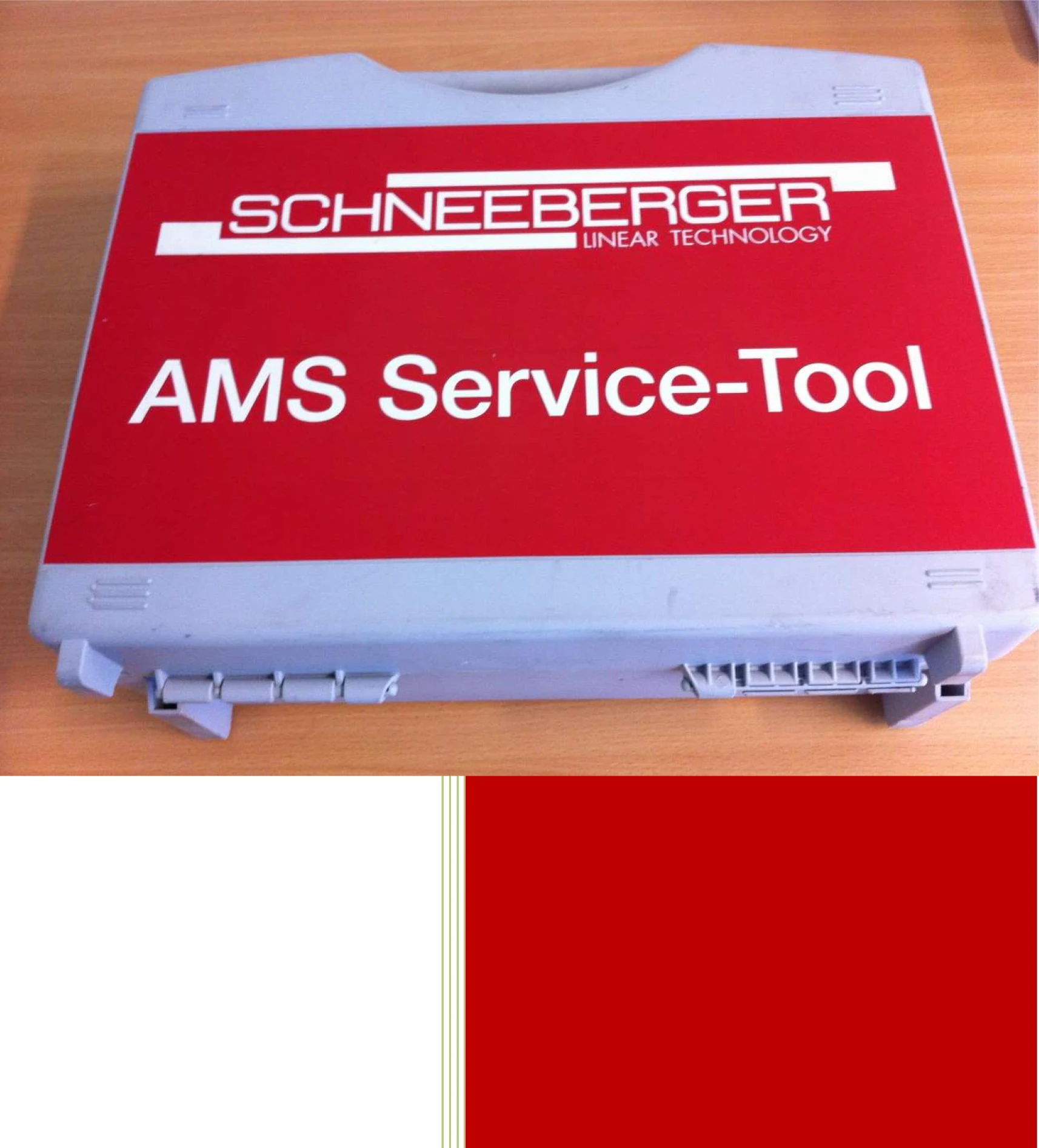 AMS Service Tool 手冊封面