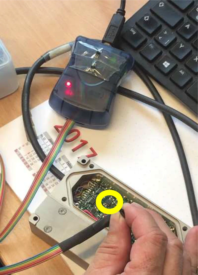 AVR 連接至讀頭 - 圖 1