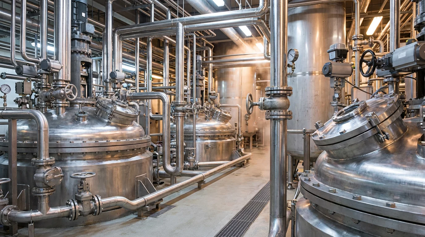 Chemical processing equipment bearing