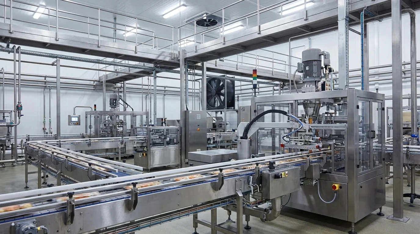 Food processing equipment bearing