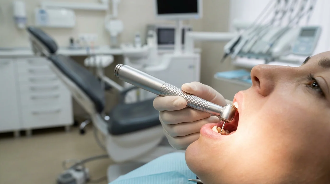 Dental turbine handpiece