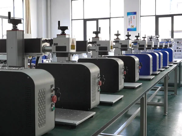 Galvanometer scanner laser marking