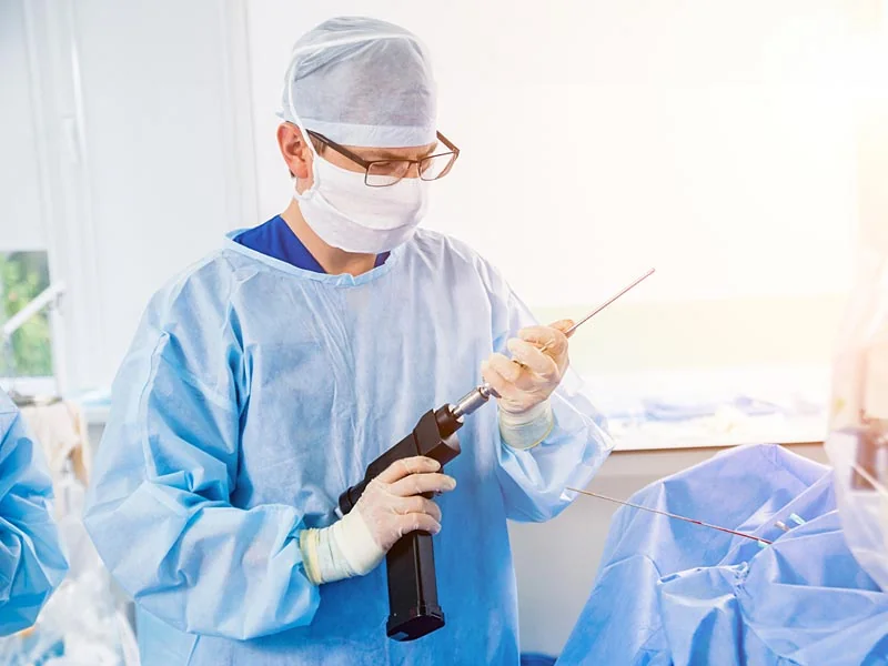 Micro surgical tool precision bearing