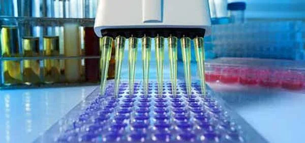 Liquid handling system with miniature linear guides