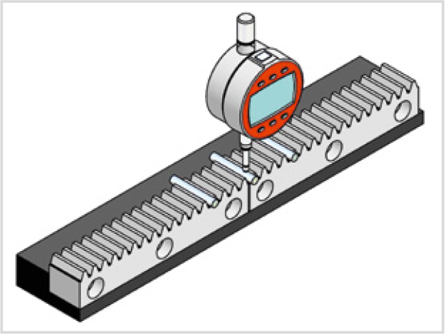 檢查高度偏差示意圖