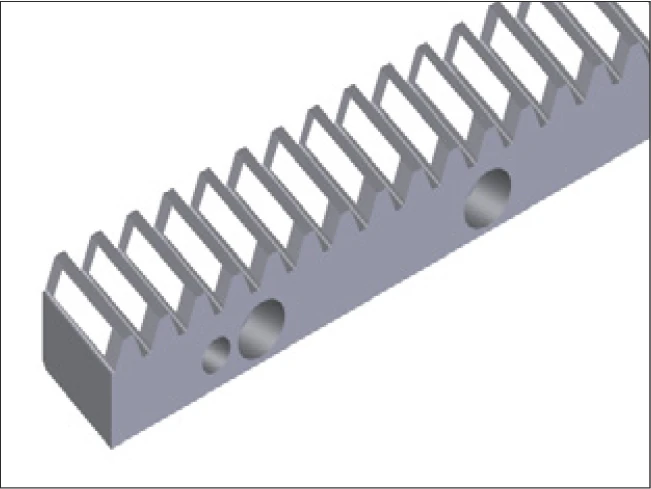 正確對齊 - 直齒