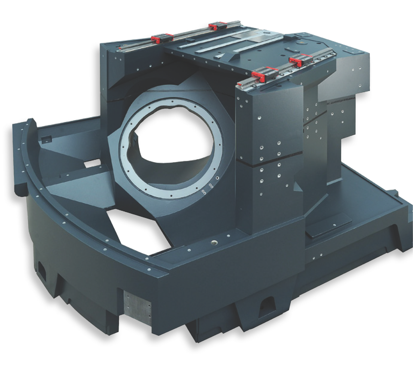 五軸加工機械結構