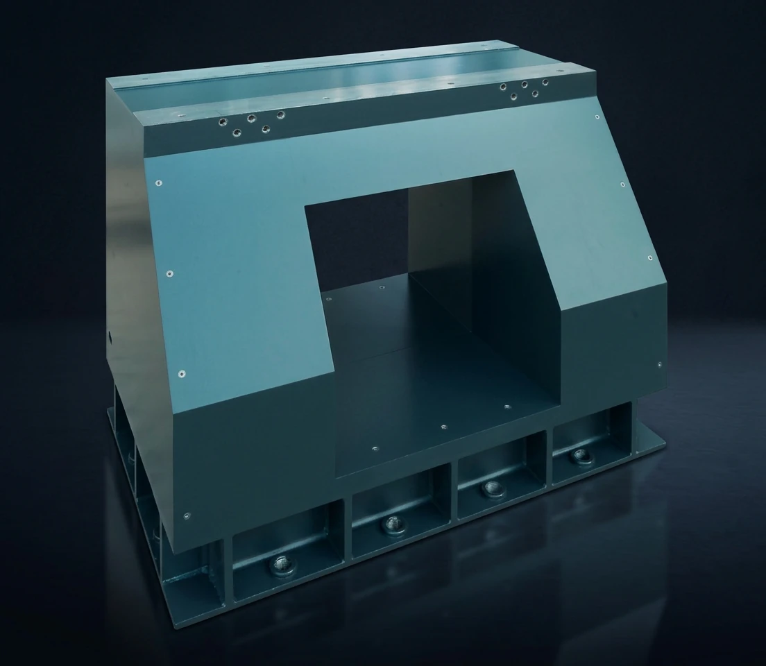 矿物铸件龙门加工侧板