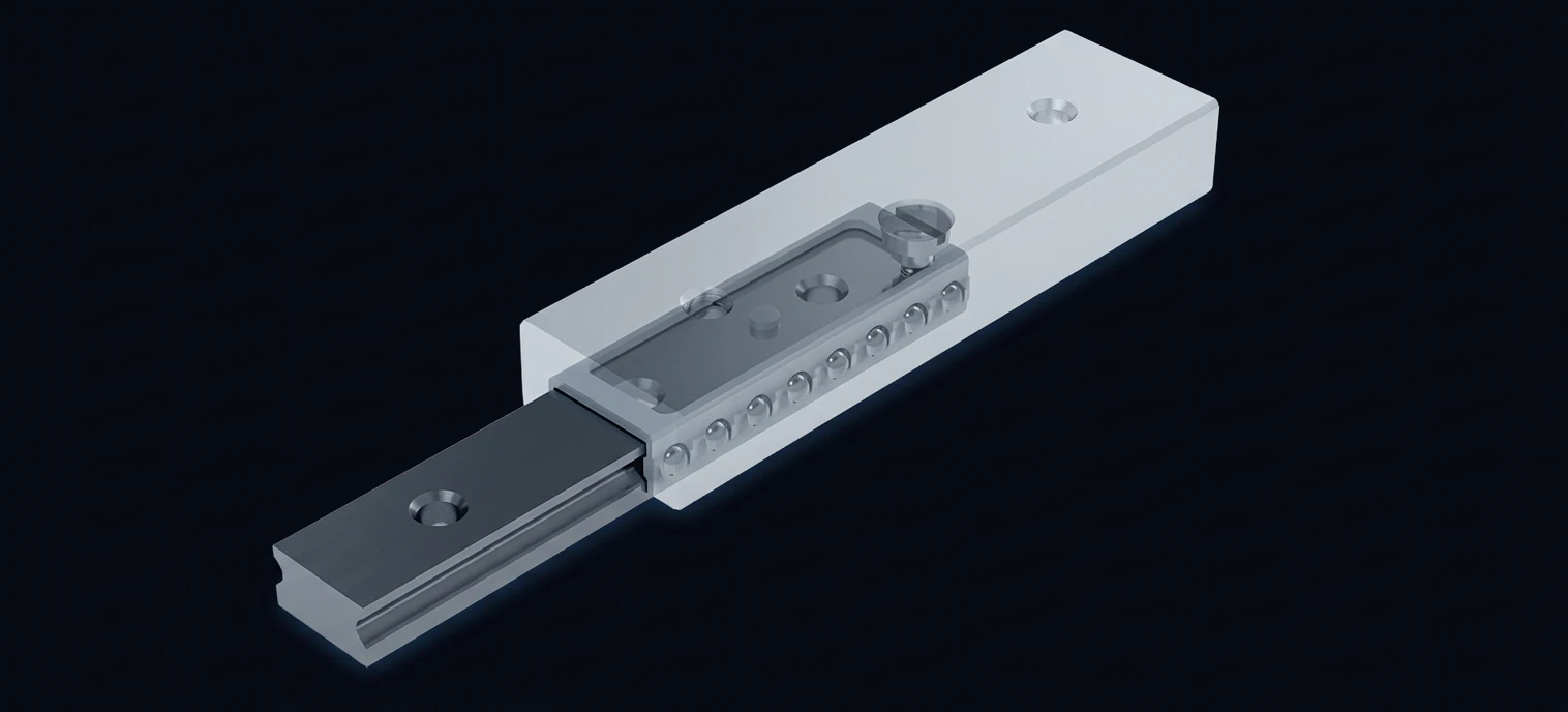 MINISLIDE MS 保持架居中