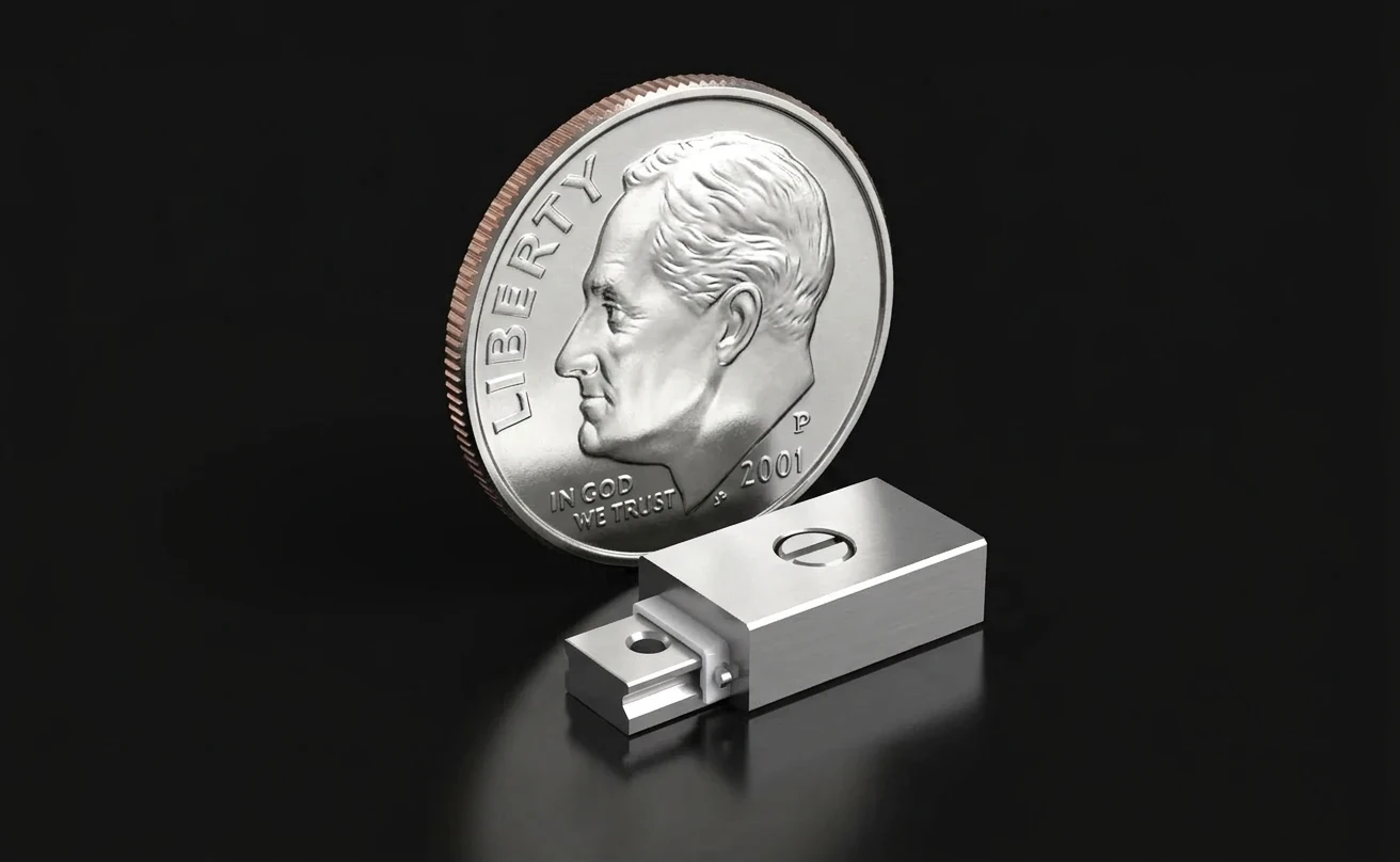 MS 4 与 10 美分硬币尺寸对比