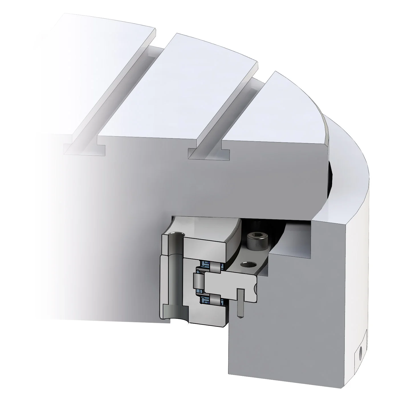 軸承定位孔實物