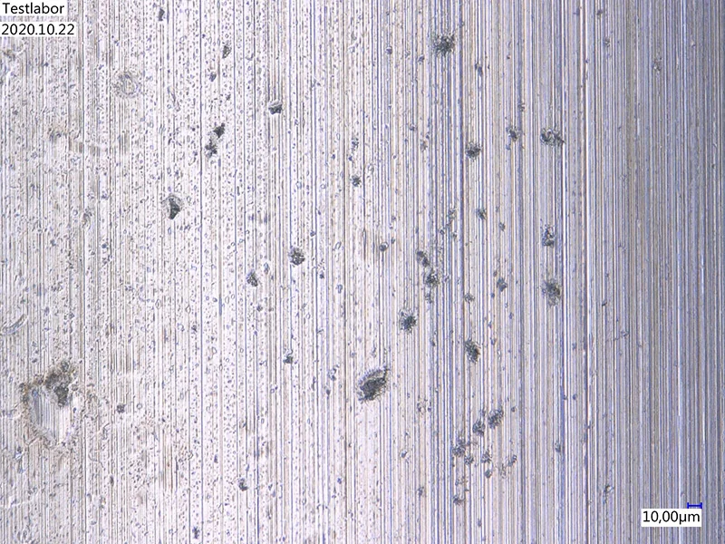 異物顆粒造成的滾道損傷