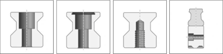 導軌固定方式示意圖