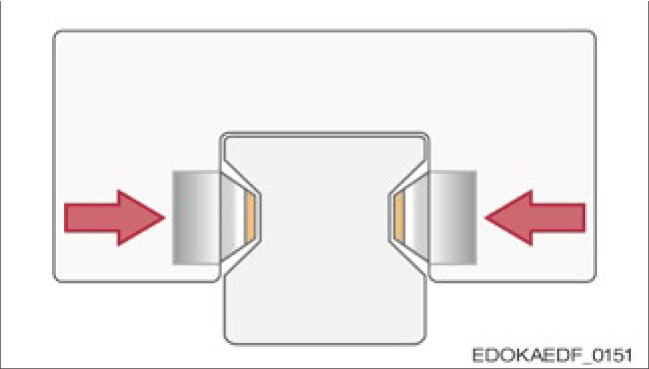 滑塊上的接觸面積