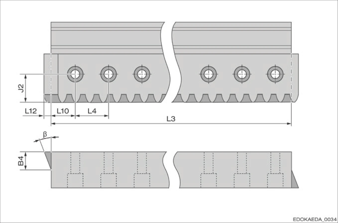 BZ 導軌的連接尺寸