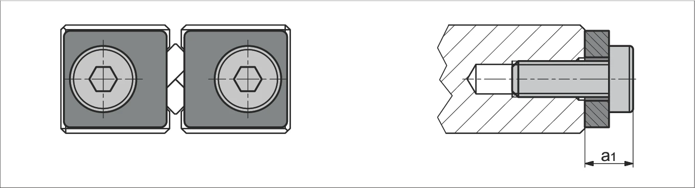 端件 GBN 4 與 GBN 6 尺寸圖