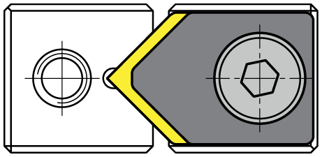 端件 GCN-A 4 與 GCN-A 6 尺寸圖