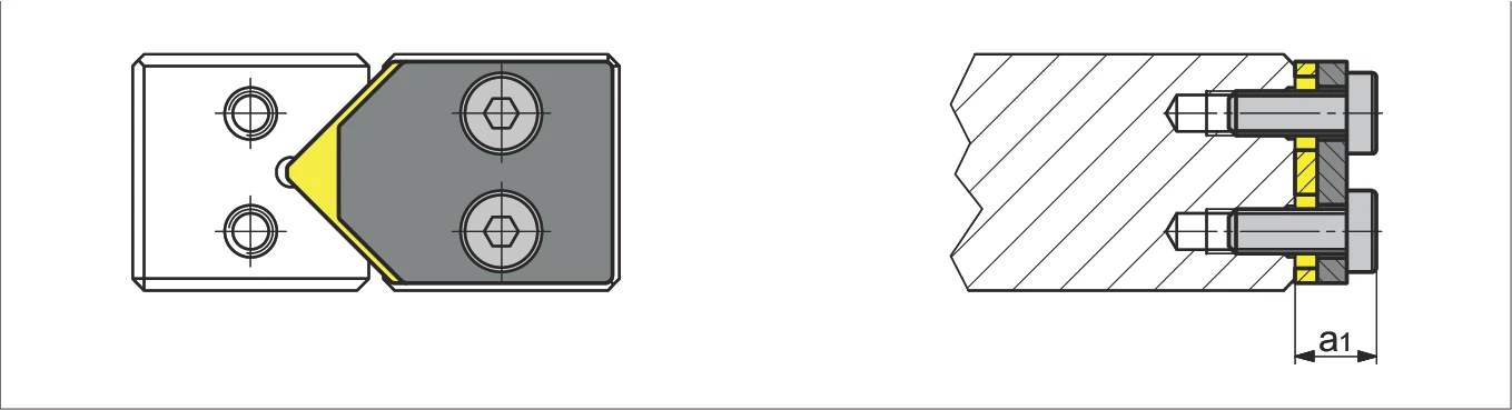 端件 GCN-A 9 與 GCN-A 12 尺寸圖