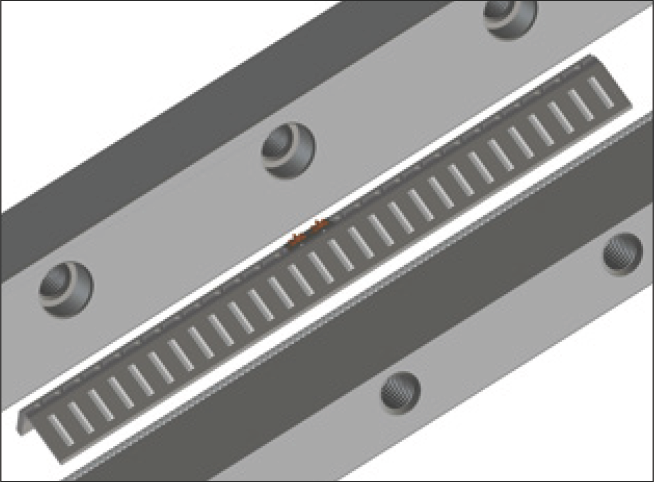 N/O 和 M/V 導軌保持架定位系統