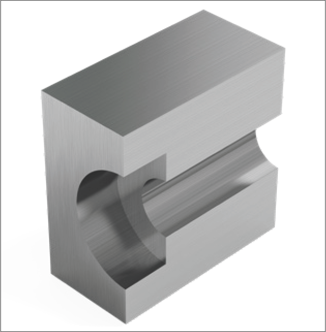 Type V 固定孔變體 3D 視圖