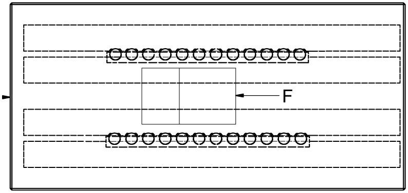 範例 3 雙導軌俯視圖