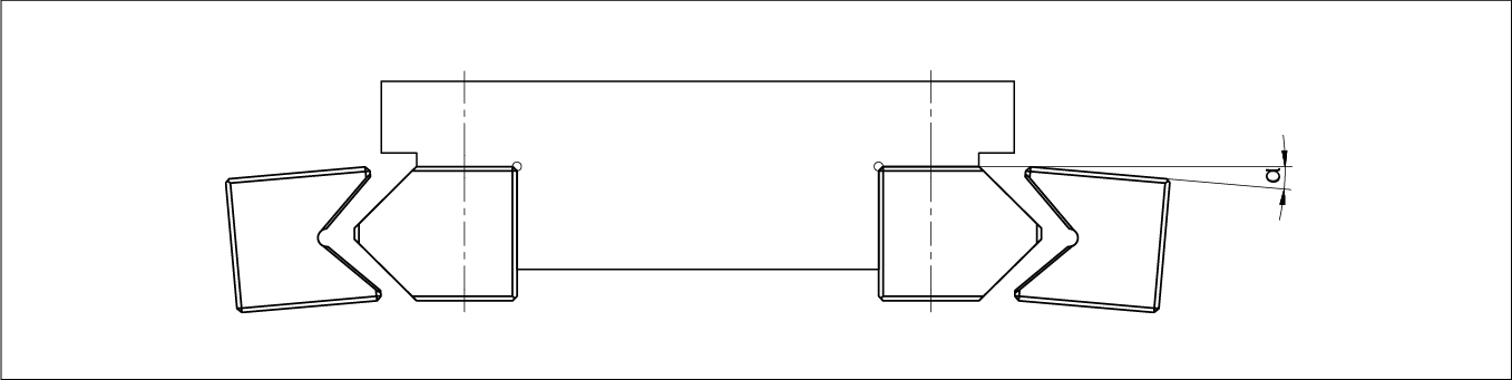 線性導軌高度偏移示意圖