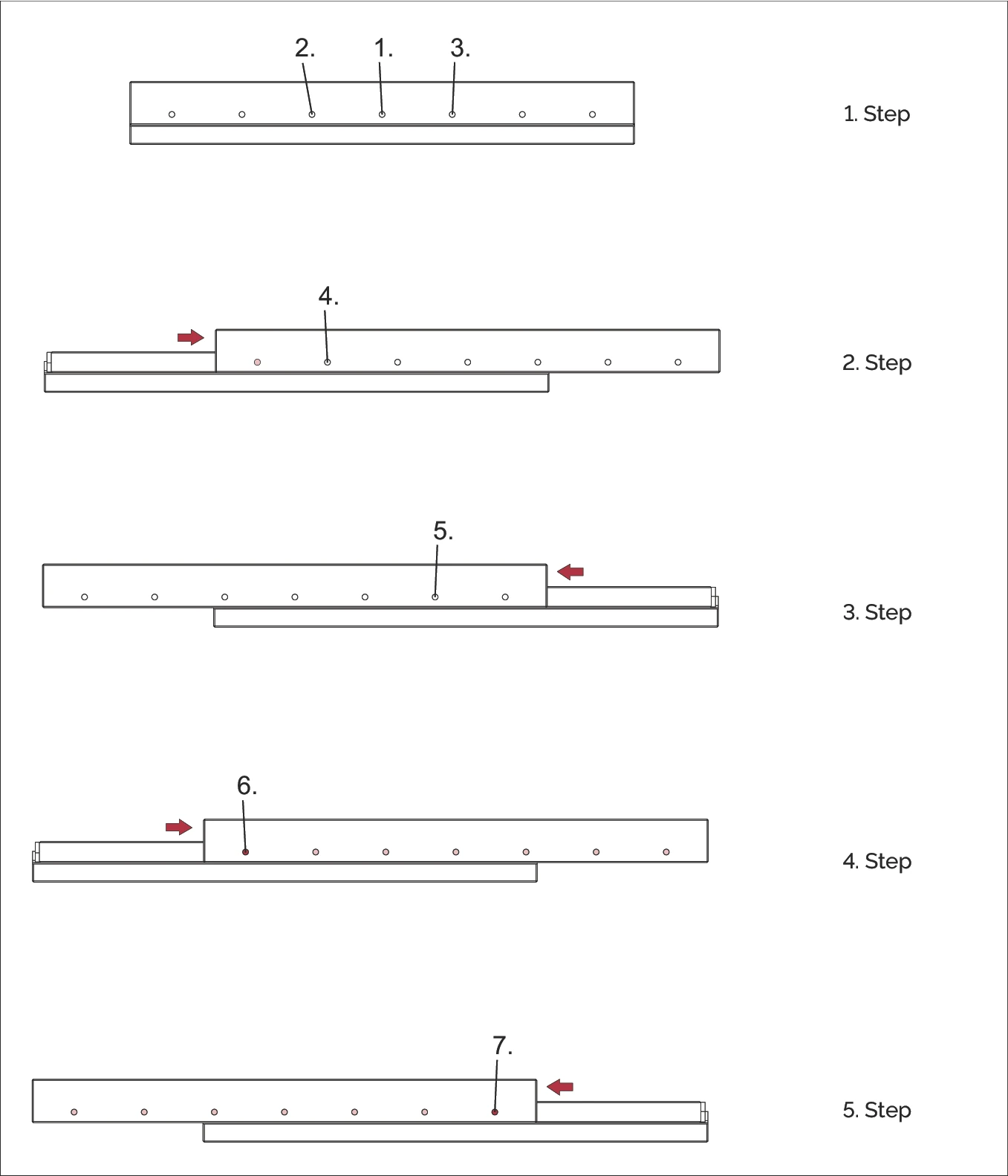 預壓應用步驟示意圖