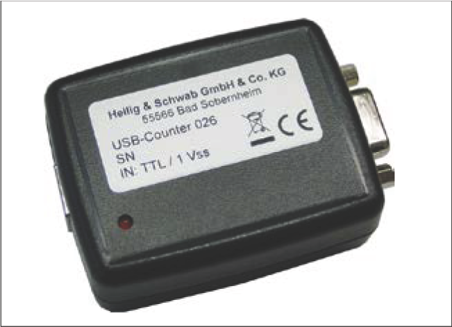 單軸 USB 計數器