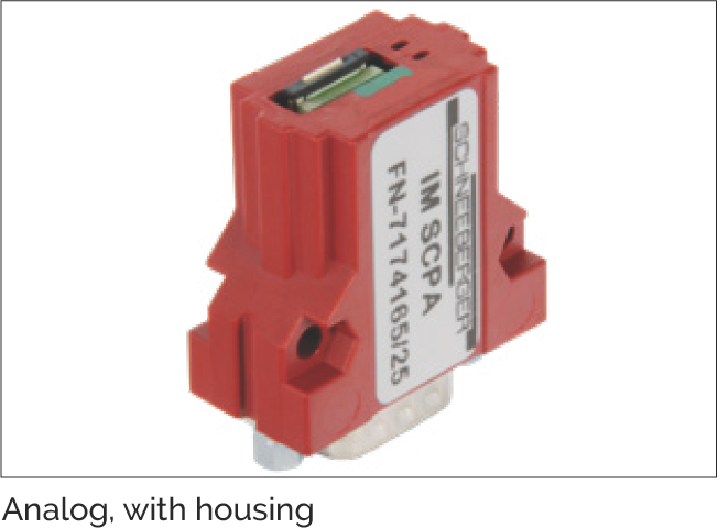 類比介面模組（帶外殼），型號 IM SCPA