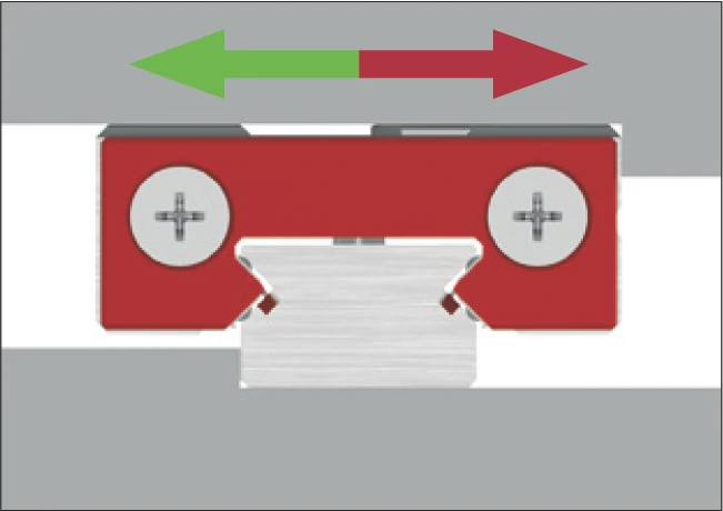 有定位面安裝示意圖