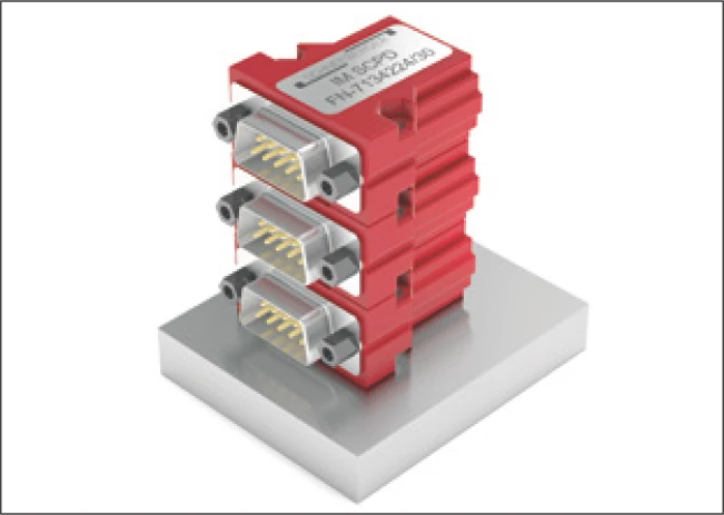 堆疊式介面模組