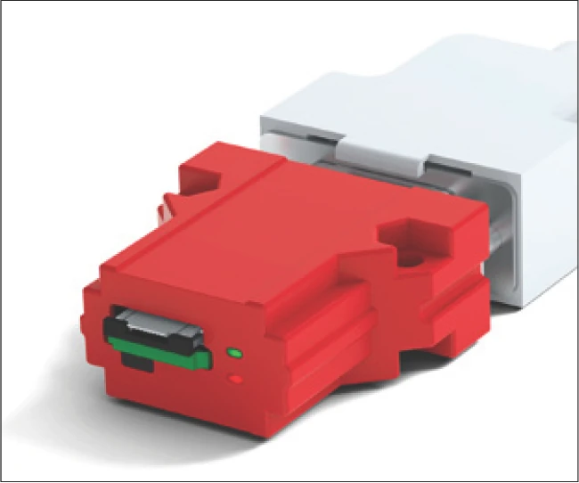無撓性感測排線的介面模組