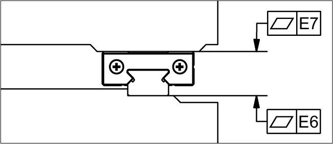 安裝面的平面度