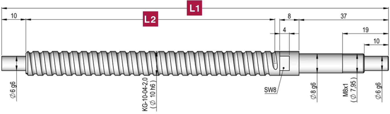 d10-l4 螺桿尺寸圖