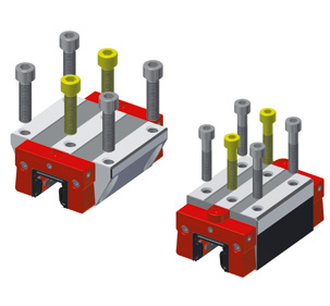 每滑塊 6 個固定孔