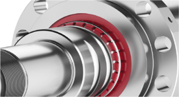 單螺帽 4 點式 X 型預壓