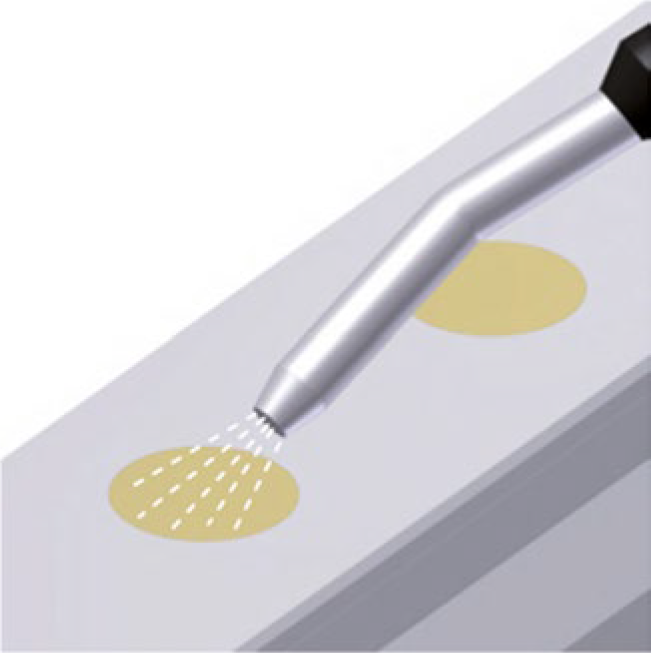 Fig.64 使用黃銅刷清潔