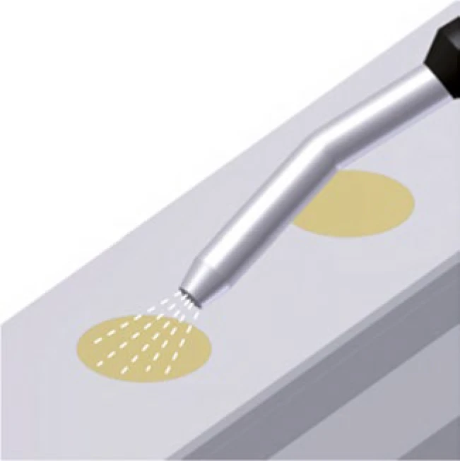 Fig.64 使用黃銅刷清潔