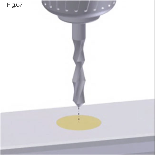 Fig.67 鑽孔拆卸
