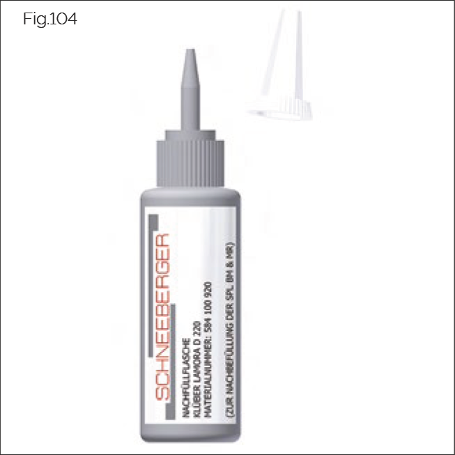 Fig.104 SCHNEEBERGER 潤滑油瓶