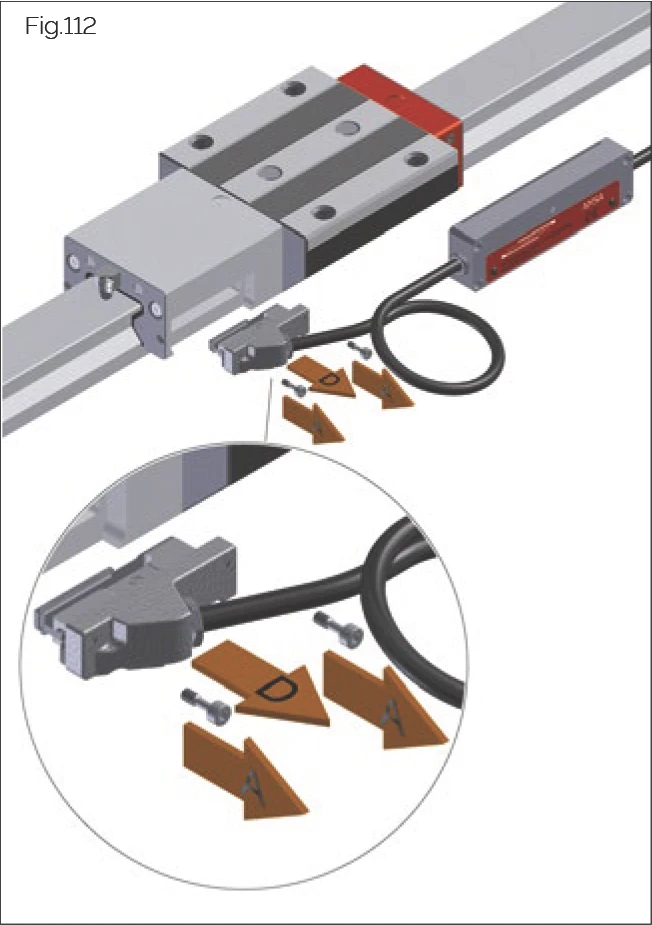 Fig.112 讀頭拆卸