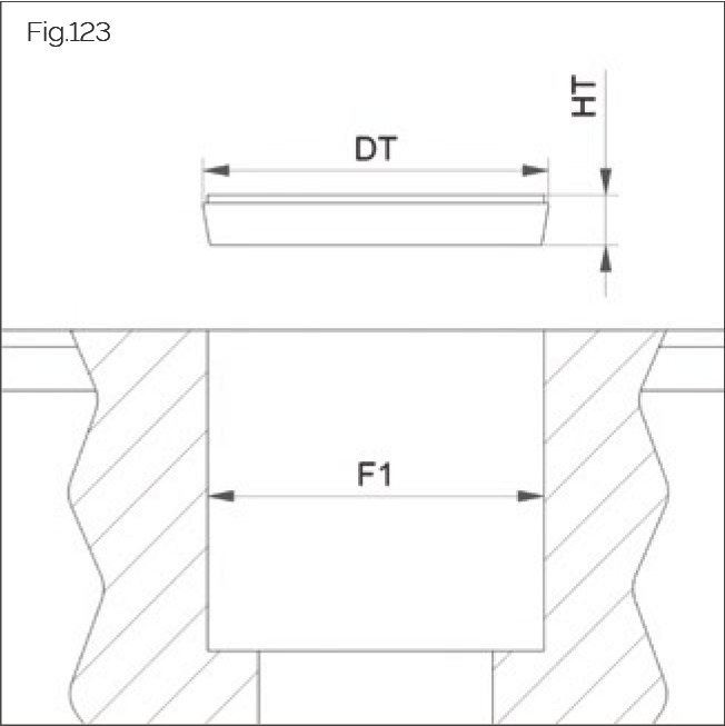 Fig.123 MRS/BRS 黃銅塞子尺寸