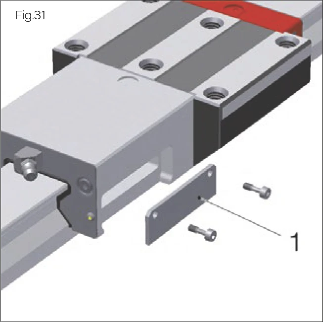 Fig.31 Read head installation