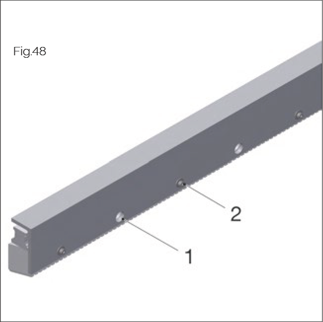 Fig.48 MONORAIL BZ installation
