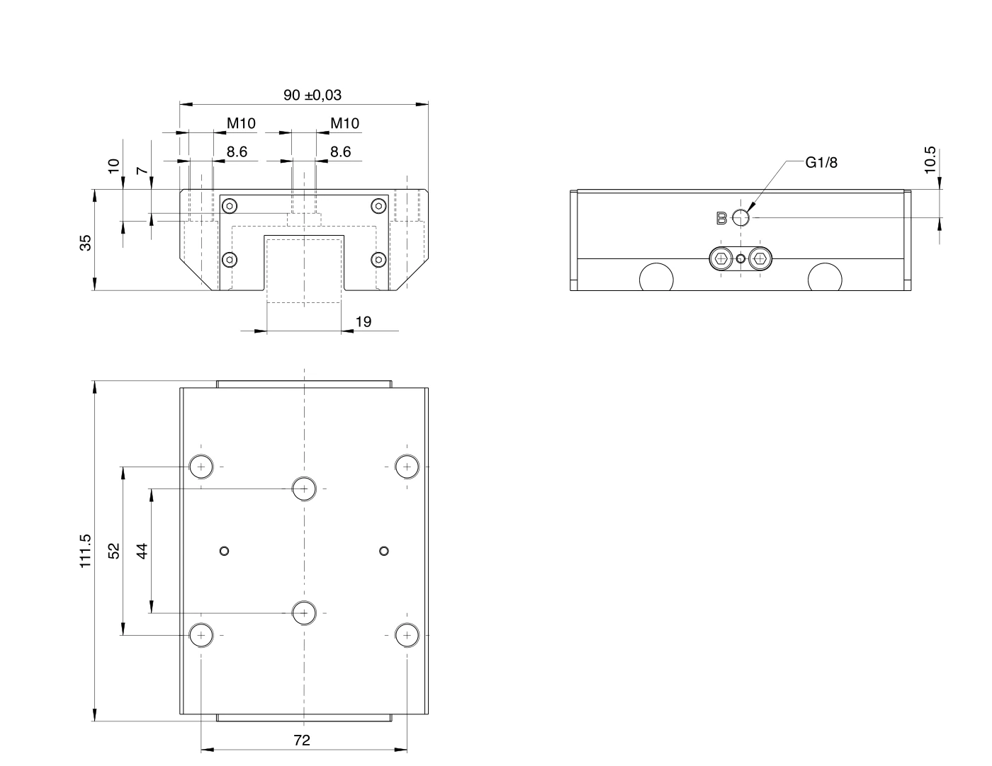 KBH3003AS1 尺寸圖