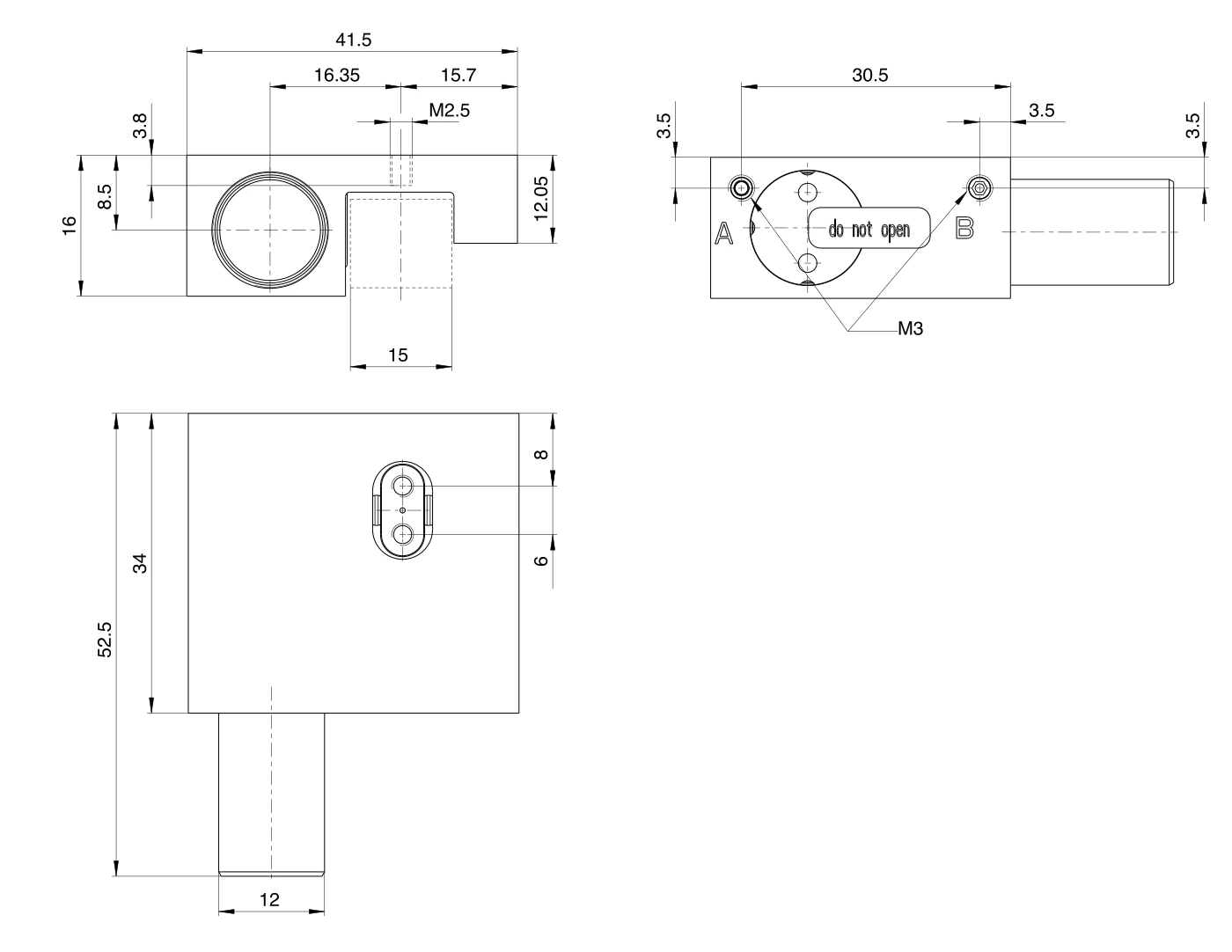 MCPS1504A-LP 尺寸圖
